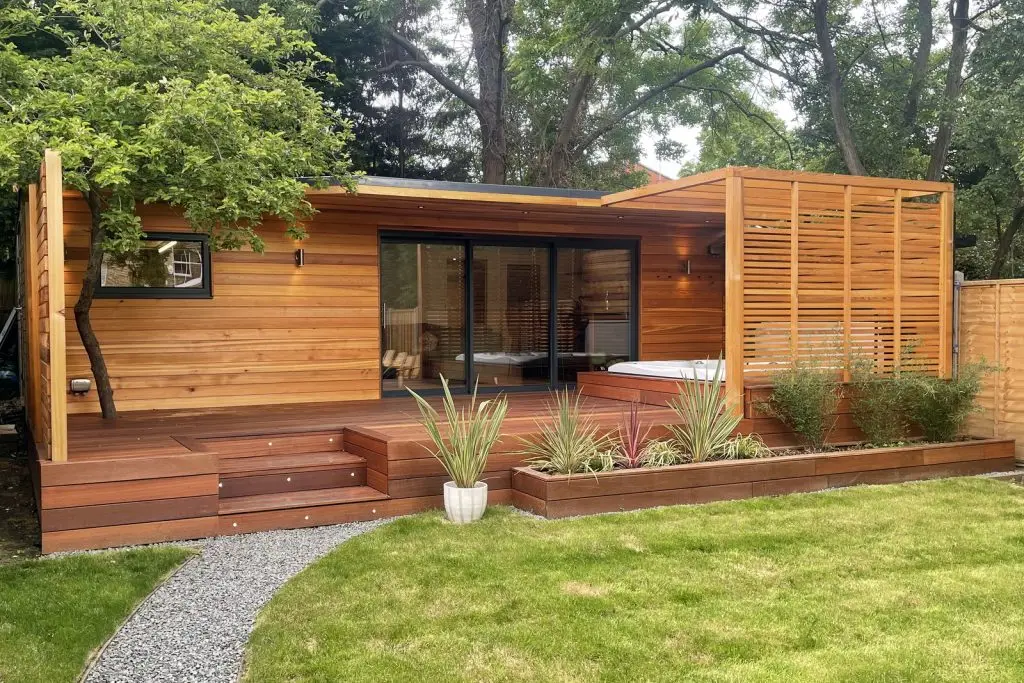 garden room in north west london